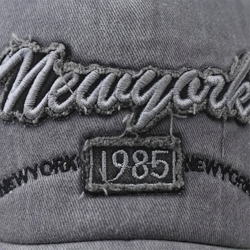 'New York' Embroidered Baseball Cap