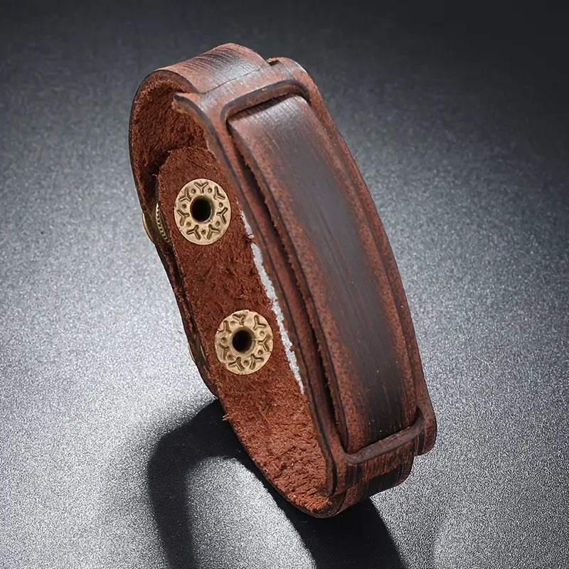 Simple Cowhide Bracelet