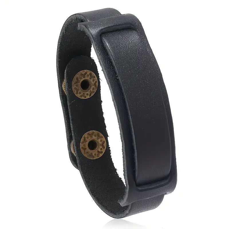 Simple Cowhide Bracelet