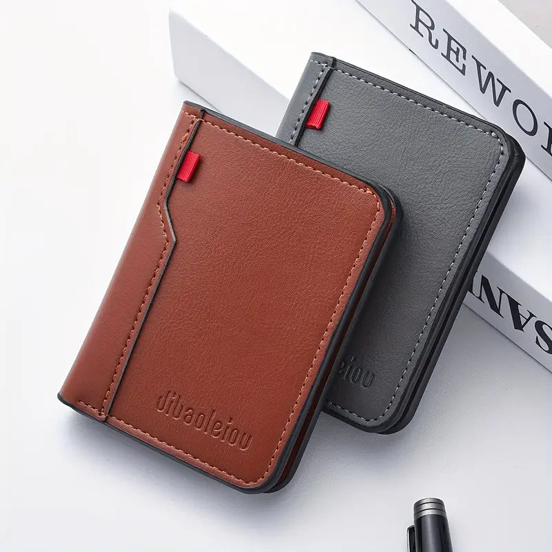 Vintage Faux Leather Wallet