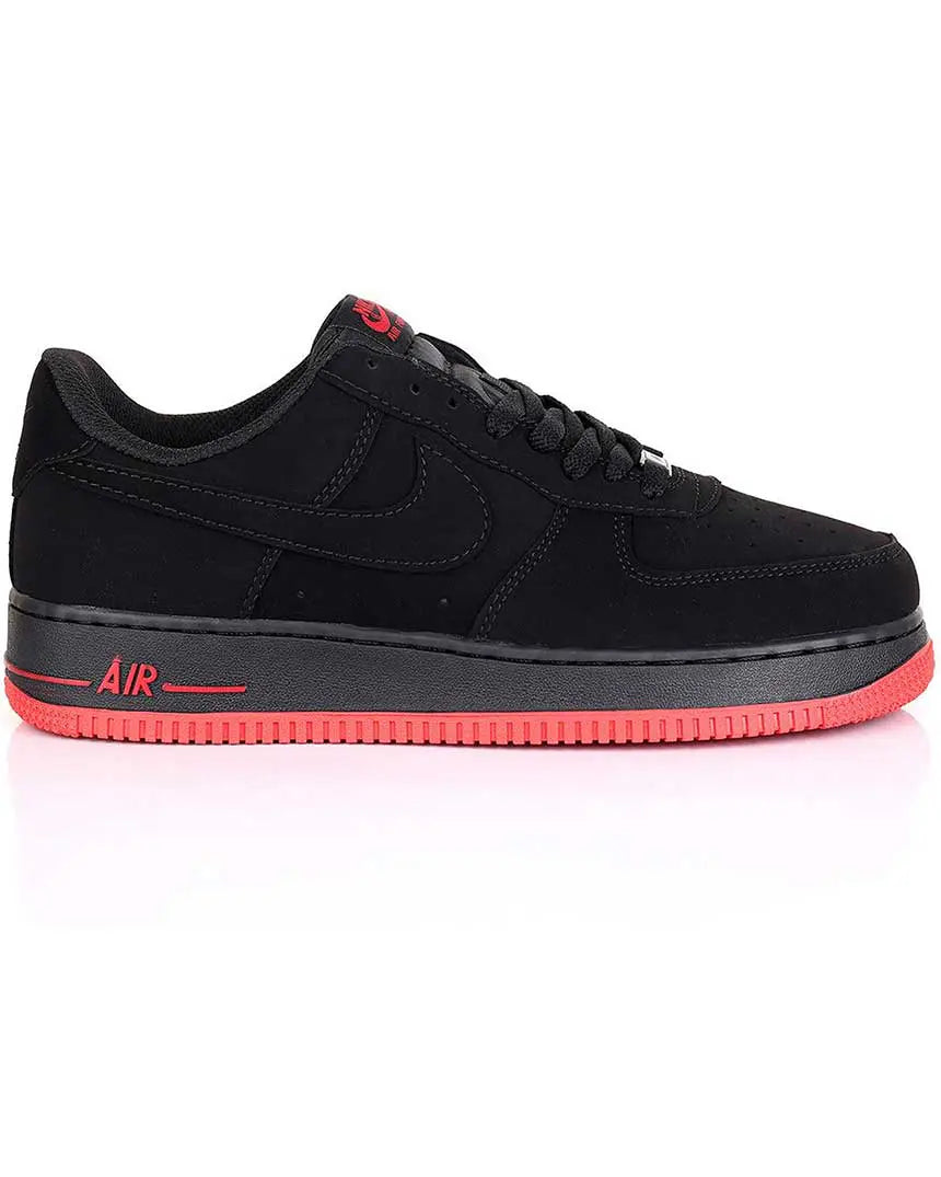 Nike Air Force 1  Black Red