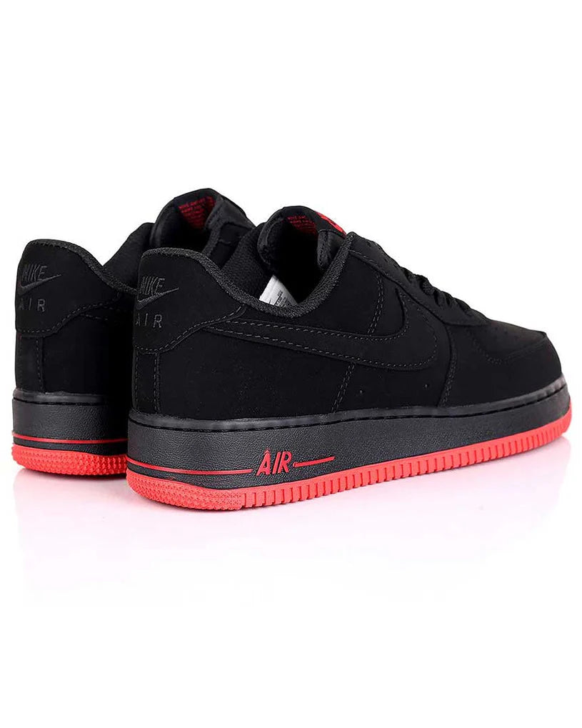 Nike Air Force 1  Black Red