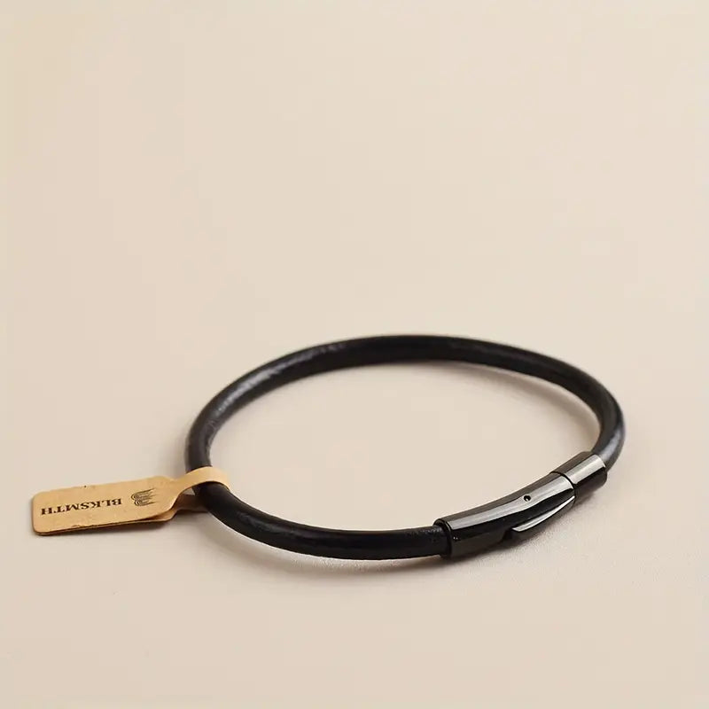 BLKSMTH Genuine Leather Bracelet